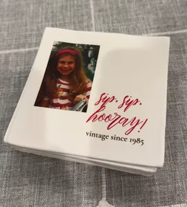 AustraliaPromoNow.Com - Custom Beverage Napkin