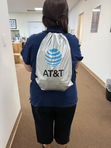 AustraliaPromoNow.Com - Custom Reflective Drawstring Bag