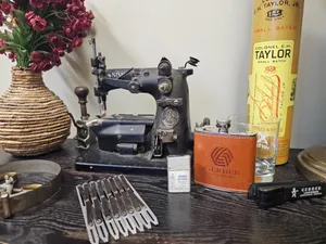 AustraliaPromoNow.Com - Leather Wrapped Hip Flasks