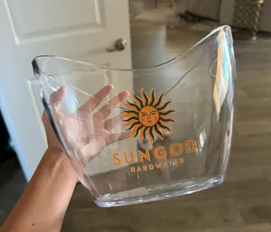 AustraliaPromoNow.Com - Curved Dual-Handle Drink Buckets