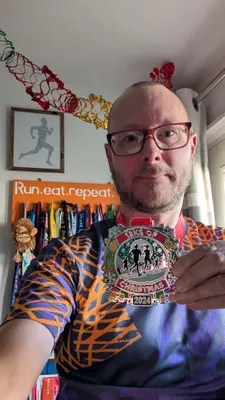 The 12ks of Christmas event I organised with over 100 people taking part around the worldThe challenge is to run at least 5k a day from 12th to 24th December