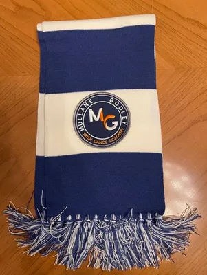 Scarves for a parade Iron-on patches were great