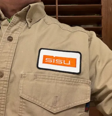 Embroidered Patches - Here are a few photos of our patches for our field crew The shirts had former employers logos who happened to be competitors so we had patches made to cover up the logo so that the shirts could still be worn on job site