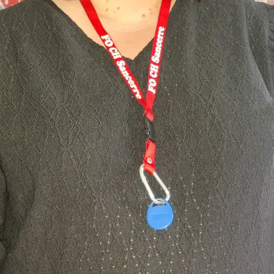 Polyester Lanyard - Promotion dun syndicat de salaris cadeau aux adhrents