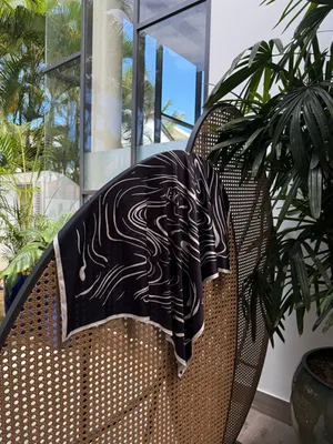 Square Scarf - Wore it on vacation to the beach