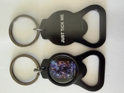 Bottle Opener Keychain - Just TiCK Me