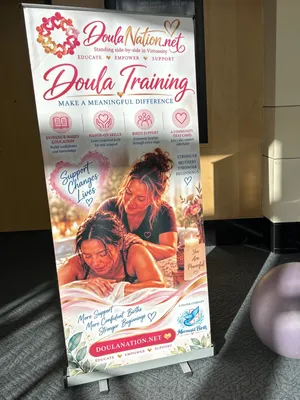 Roll Up Banner Stands - Foot zone conferebce