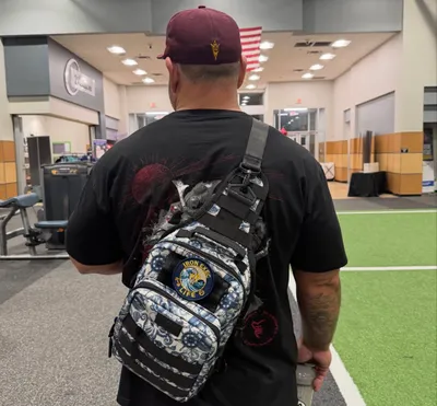 Embroidered Patches - My new patch on my gym bag