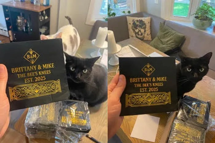 AustraliaPromoNow.Com - Custom Foil Stamped Beverage Napkin