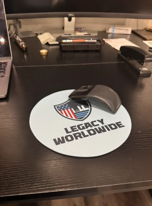 AustraliaPromoNow.Com - Custom Round Mouse Pad