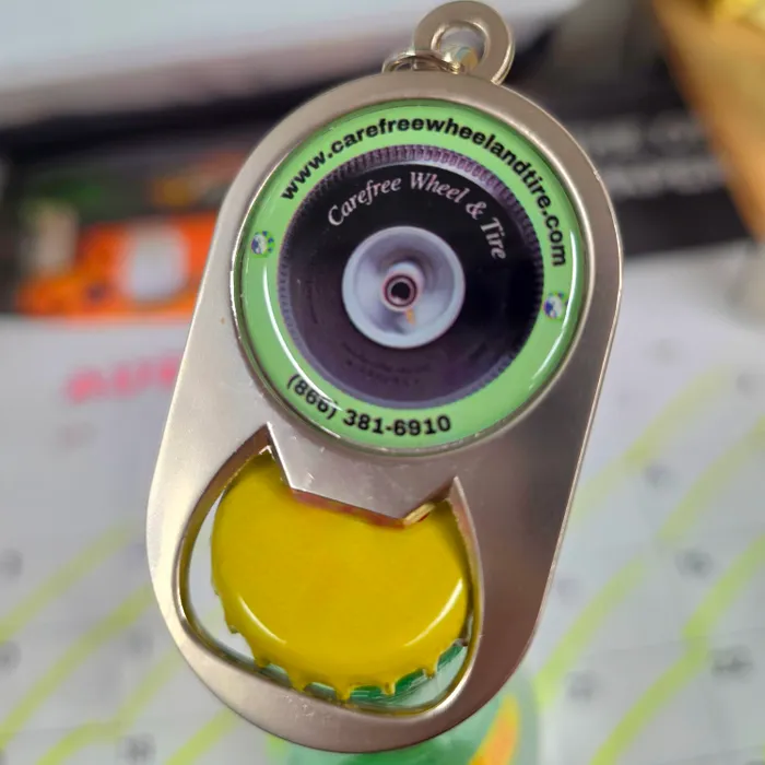 AustraliaPromoNow.Com - Multi-use Alloy Bottle Opener Keychain