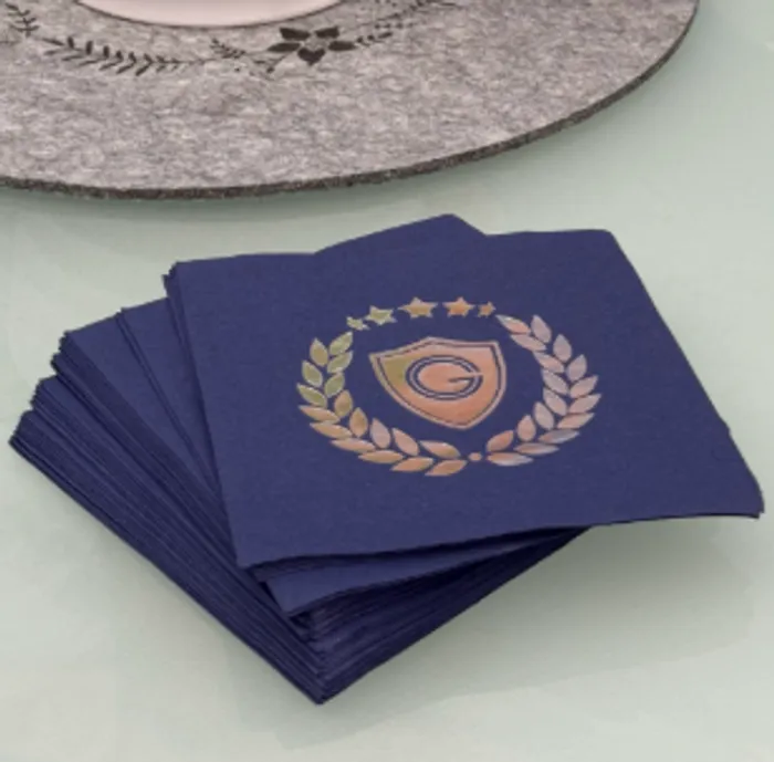 AustraliaPromoNow.Com - Custom Foil Stamped Beverage Napkin