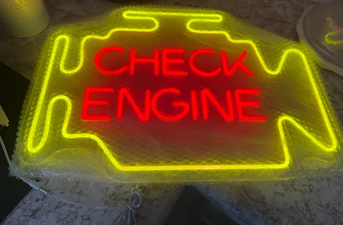 AustraliaPromoNow.Com - Check Engine Neon Sign