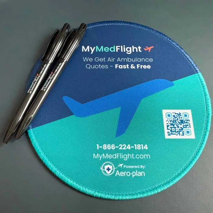 AustraliaPromoNow.Com - Custom Round Mouse Pad