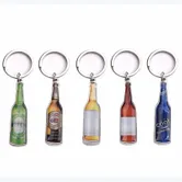Liquor Bottle Opener Keychain