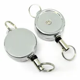 Silver Reel Keychain