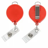 Plastic Clasp Reel Keychain
