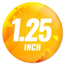 1.25 inch 1.25 inch