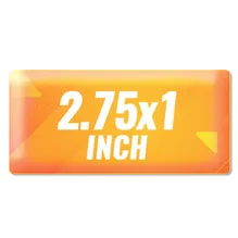 2.75x1 inch 2.75x1 inch
