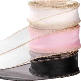 Blank Metallic Edge Wavy Ribbon - Australia Promo Now