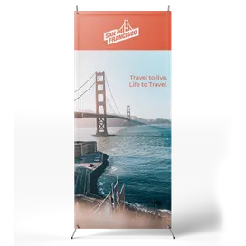 Korean Style X Banner Stands - Australia Promo Now