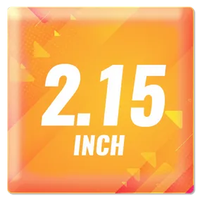 2.15 inch 2.15 inch