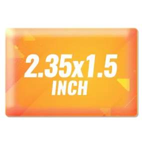 2.35x1.5 inch 2.35x1.5 inch
