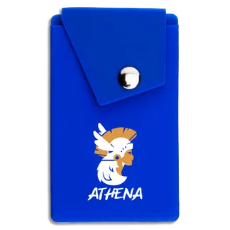 Silicone Phone Wallet with Button - Australia Promo Now
