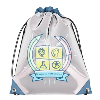 Custom Reflective Drawstring Bag - Australia Promo Now