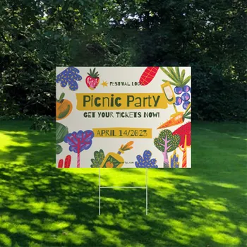 Yard Signs - Australia Promo Now