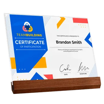 Certificates - Australia Promo Now