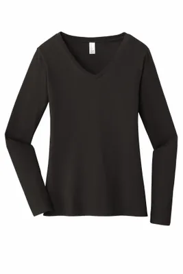 District Women's Very Important Tee Long Sleeve V-Neck. DT6201 - Australia Promo Now