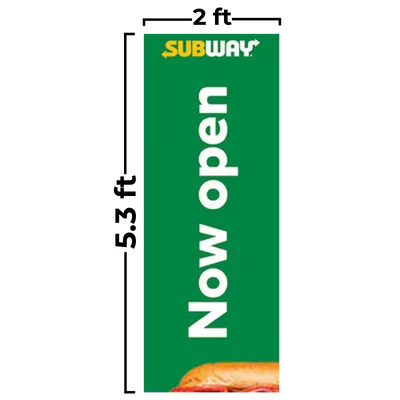 2 ft  x 5.3 ft - Australia Promo Now