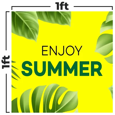 1 ft x 1 ft - Australia Promo Now