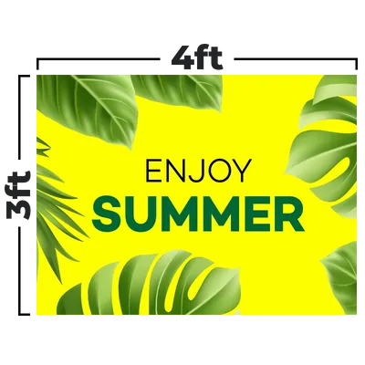 4 x 3 ft - Australia Promo Now