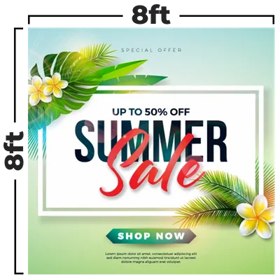 8 x 8 ft - Australia Promo Now