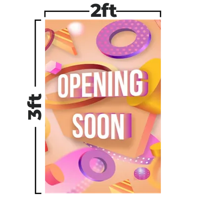 2 ft x 3 ft - Australia Promo Now