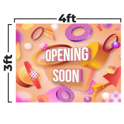 4 x 3 ft - Australia Promo Now