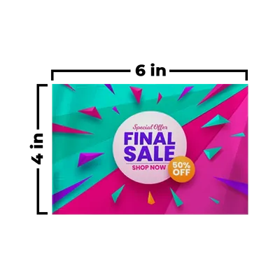 6 x 4 in 6 x 4 in - Australia Promo Now