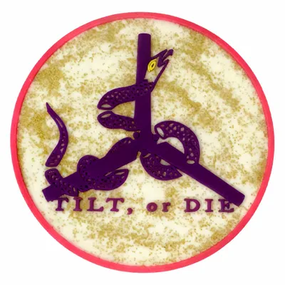 Gold Glitter PVC - Australia Promo Now