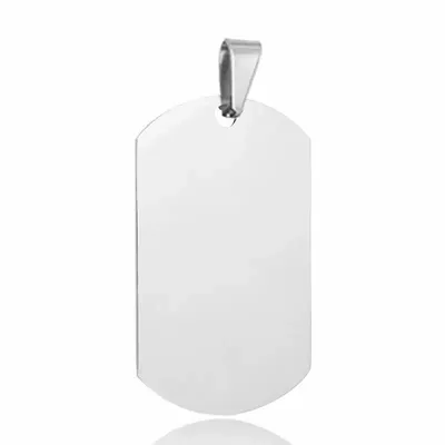 Dog tag: 1 in x 2 in - Australia Promo Now