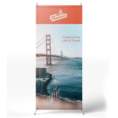 Korean Style X Banner Stands - Australia Promo Now