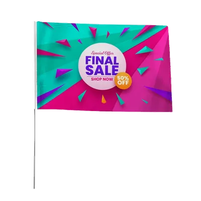 Hand Flag - Australia Promo Now
