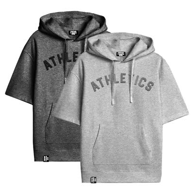 Sporty Short Sleeve Hoodie - Australia Promo Now