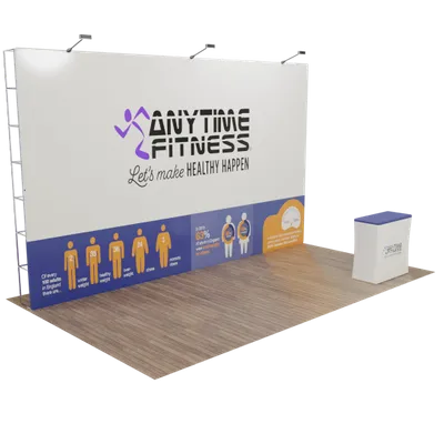 20' x 10' Straight Pop Up Display - Australia Promo Now