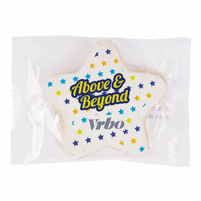Full Color Custom Printed Cookie- Star - Australia Promo Now