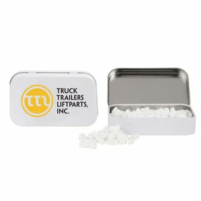 Rectangular Tin with Truck Shaped Mints - Australia Promo Now