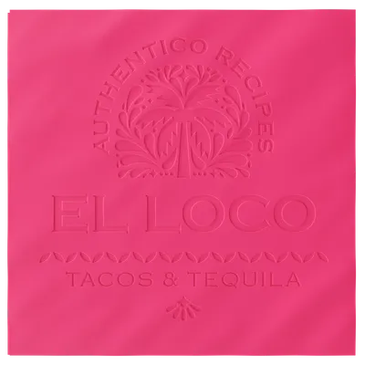 Custom Debossed Dinner Napkin - Australia Promo Now