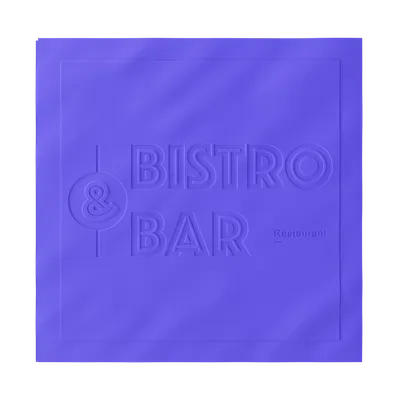 Custom Debossed Beverage Napkin - Australia Promo Now