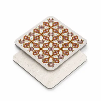 Abstract Ceramic Tile Coasters Bold and Modern - Australia Promo Now